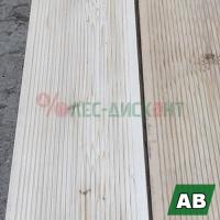 Доска террасная вельвет из лиственницы 45x140x3000 мм сорт AB