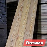 Планкен скошенный из лиственницы 20x90x4000 мм сорт Оптима
