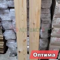 Доска террасная гладкая (палубная) из лиственницы 45x140x4000 мм сорт Оптима