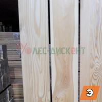 Доска палубная из лиственницы 35x142x2500 мм сорт Экстра